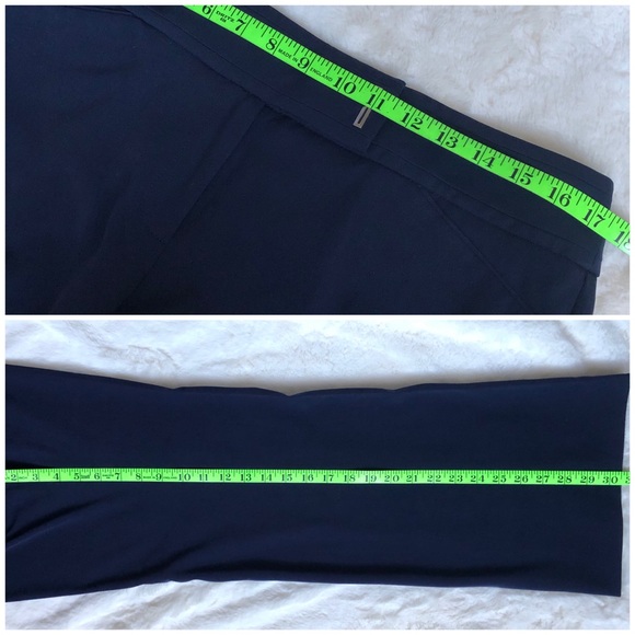 WHBM Seasonless Bootcut Navy Pants - Picture 10 of 12